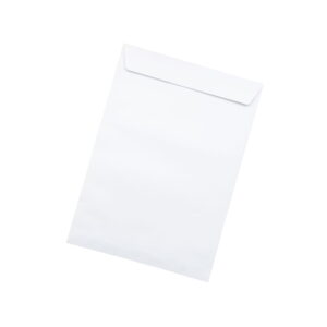 250pcs White Peel n Seal Envelopes 380x255mm 100GSM