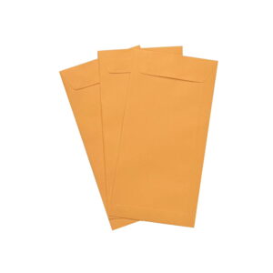 500pcs DL Gold Peel n Seal Envelopes 220x110mm 90GSM