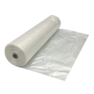 LDPE Plastic Sheeting Clear Roll 1680mm x 840mm 17um 250 Sheets