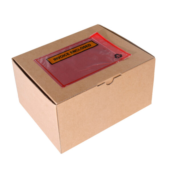 115x165mm Red Invoice Enclosed Envelopes 70% PCR 1000/Carton - Stanley ...