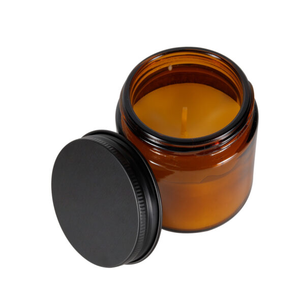 100ML Amber Glass Jar with Matte Black Screw Lid 105PK/Ctn - Stanley ...