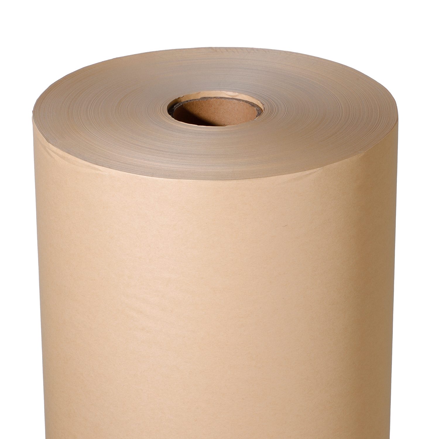 750mm x 340m 70GSM Post-consumer Recycled Brown Kraft Paper Roll 750mm x 340m 70GSM Post-consumer Recycled Brown Kraft Paper Roll