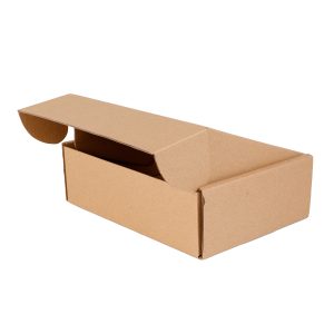 175x130x55mm Tuck Top Die-cut Mailing Box Kraft 100pcs