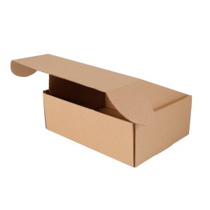 220x160x77mm Tuck Top Die-cut Mailing Box Kraft 100pcs