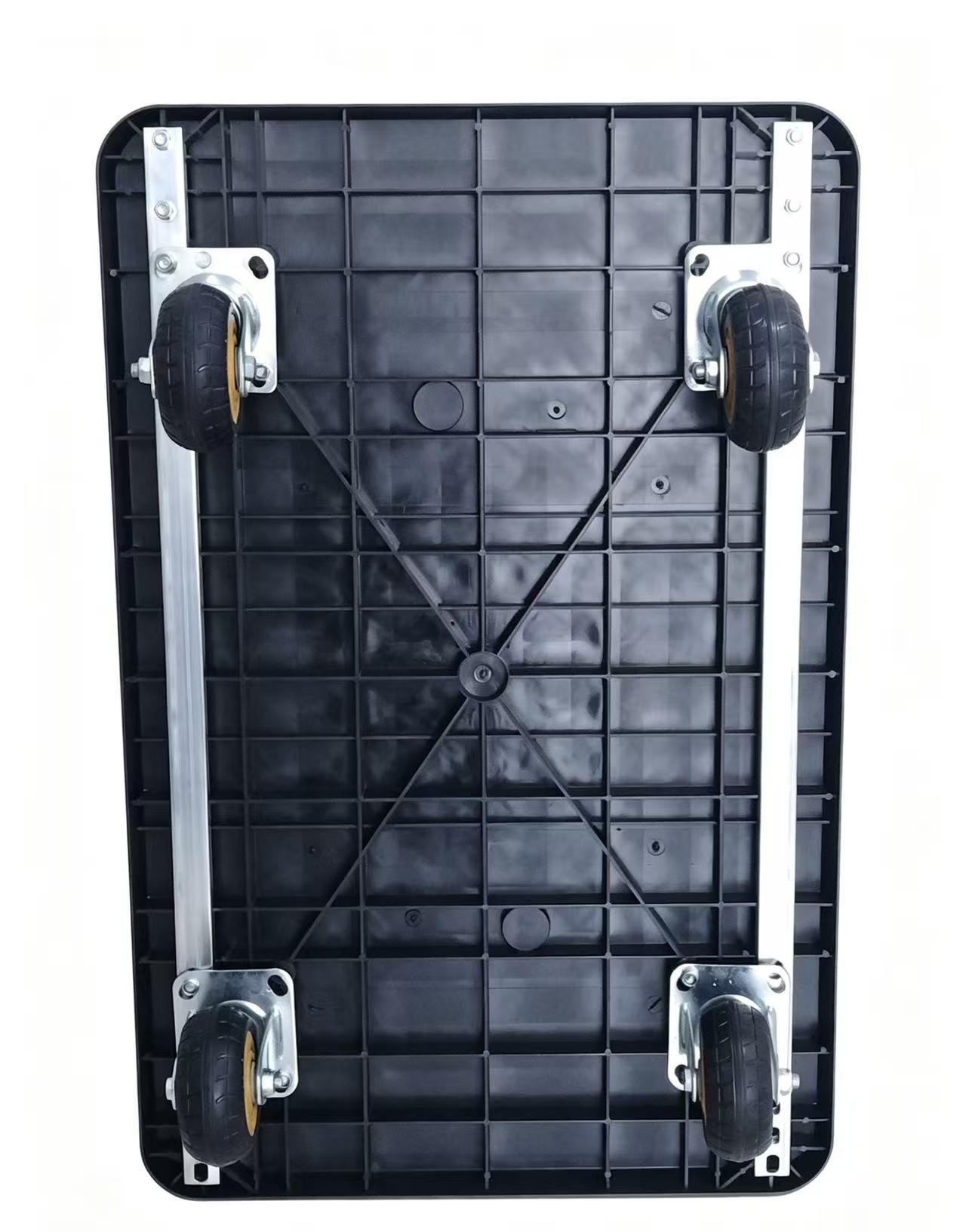 375kg Loading Capacity Platform Trolley 900 x 600mm Black 375kg Loading Capacity Platform Trolley 900 x 600mm Black