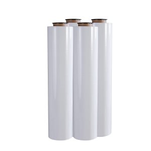 23um 500mm White Stretch Film 300m – Cast Pallet Wrap 4rolls/ctn 23um 500mm White Stretch Film 300m – Cast Pallet Wrap 4rolls/ctn