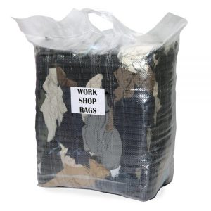 Colour Cotton Workshop Rags 5KG Colour Cotton Workshop Rags 5KG